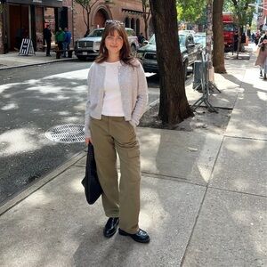 REFORMATION Clara Gray Cardigan